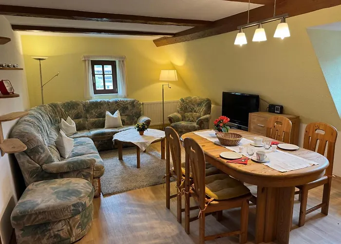 アパート Sorgenfrei Obere Etage ホーンシュタイン